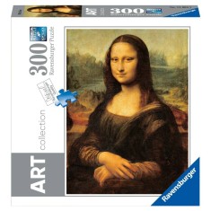 Ravensburger - Puzzle colectia de arta Leonardo da Vinci Mona Lisa 300 piese