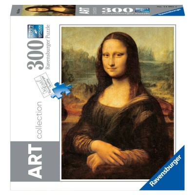 Ravensburger - Puzzle colectia de arta Leonardo da Vinci Mona Lisa 300 piese foto