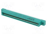 Conector EDAC 72 PIN lipire pentru PCB aurit 2,54mm
