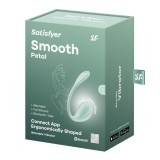 Vibrator smart punct G panty Satisfyer Smooth Petal verde deschis