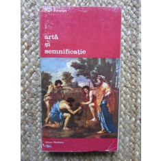 Arta si semnificatie &ndash; Erwin Panofsky