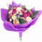 Buchet flori, bujori, multicolor, 27 fire, Eventissimi