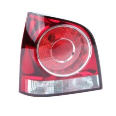 Stop, lampa spate VW Polo (9N3), 04.2005-08.2009, Depo, partea stanga, cu lampa ceata spate; tip bec P21/4W+P21W+PY21W+R5W; rosu; fara soclu bec;