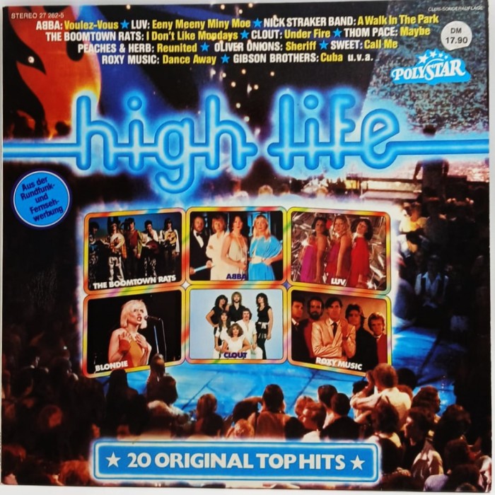 various - High Life NM / NM vinil LP disc muzica pop rock Polystar Germania 1979
