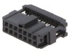 Conector IDC Mama TE Connectivity 14 Pin Aurit Cablu Banda 1.27mm