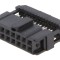 Conector IDC Mamă 14 Pin Aurit