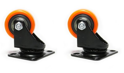 Set 2 Roti Pivotante - 2&amp;quot; ( cu rulment ) foto