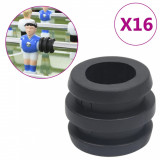 VidaXL Dopuri de tijă pentru masa de fotbal, 16 buc., 15,9/16 mm