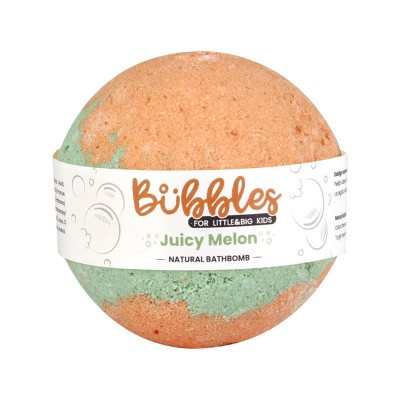 Bila de Baie pentru Copii cu Pepene Juicy Melon 115 grame Bubbles foto