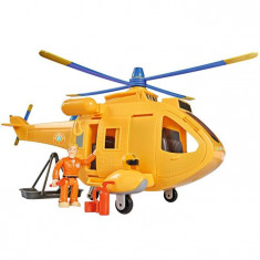 Jucarie Simba Elicopter Fireman Sam Wallaby 2 Cu Figurine Si Accesorii foto