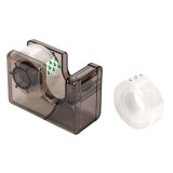 Suport din Plastic Negru cu 2 Benzi Adezive, 20m x 18mm, CMCLASS