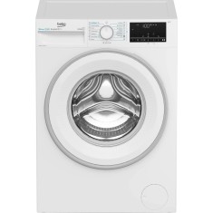 Masina de spalat rufe frontala Beko B3WFU410415WW ES, 1400 RPM, 10 Kg, Iron Fast, Alb, Clasa A