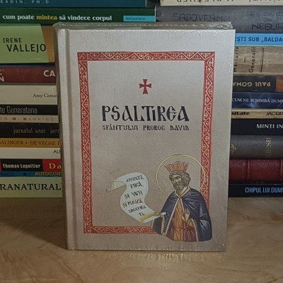 PSALTIREA SFANTULUI PROROC DAVID , TRADUSA SI COMENTATA IN SFANTUL MUNTE ATHOS , 2020 * foto