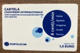 QW30 - Carduri si cartele telefonice - Card incarcare mobil 45 - piesa de colectie