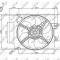 NRF 47748 Ventilator, radiator