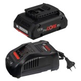 Bosch ProCORE + GAL 1880 CV - Set 1 acumulator si incarcator Li-Ion 18 V 4 Ah