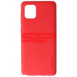 Husa Spigen Samsung Galaxy Note 10 Lite, TPU, Protectie Slim, Rosu