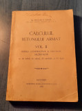 Calculul betonului armat 1932 volumul 2 Nicolae N. Ganea
