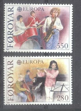 Faroe 1985 Europa CEPT, MNH AC.231 foto