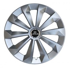 Set 4 Capace Roti, potrivite jantelor de R14, pentru Lexus, model fame cromat