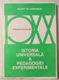 ISTORIA UNIVERSALA A PEDAGOGIEI EXPERIMENTALE DE GILBERT DE LANDSHEERE , 1995