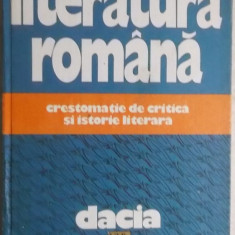 Literatura romana - Crestomatie de critica si istorie literara, 1983
