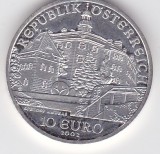 Austria 10 euro 2002 Ambras Palace COMEMORATIVA