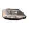 Far VW Jetta (1B), 07.2010-2016, TYC, fata, partea dreapta, Tip=USA; tip bec H7+H7+P21W+PY21W+W5W; manual; Omologare: SAE;