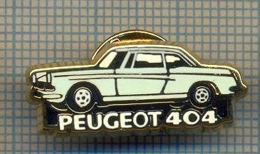 Y 1101 INSIGNA -AUTOMOBILISM - PEUGEOT 404 -FRANTA - PENTRU COLECTIONARI foto