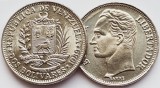 1645 Venezuela 2 Bolivares 1989 km 43 UNC