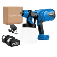 Pistol de vopsit electric fara fir APF, capacitate cuva 800ml, viteza 30.000 RPM, set 2x50Ah baterii, priza EU