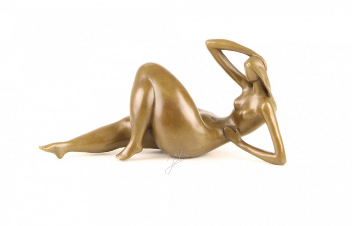 Nud modern- statueta din bronz masiv FA-13