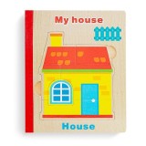 Carte 6 puzzle din lemn - Casuta Mea, 7Toys, Brand