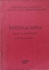 PERSONALITATEA, OBIECT AL INVESTIGATIEI INTERDISCIPLINARE-COLECTIV-235894
