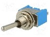 Intrerupator basculant, 2 pozitii, mod comutare ON-ON, SPDT, {{Producator}} - TSM102A1 foto