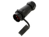 Mufă SA20 tată PIN: 2 IP67 8&divide;12mm 25A lipire pe cablu 500V