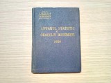 ANUARUL STATISTIC AL ORASULUI BUCURESTI - Directia de Statistica, 1959, 174 p., Alta editura