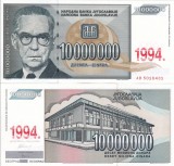 IUGOSLAVIA 10.000.000 dinara 1994 UNC!!!