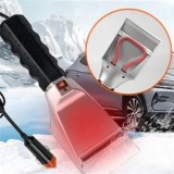 Racleta electrica cu incalzire pentru parbriz, 12V, neagra, CMCLASS
