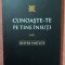 Cunoaste-te pe tine insuti sau Despre virtute. Editura Sophia: Metafraze, 2012 - Sfantul Nectarie din Eghina