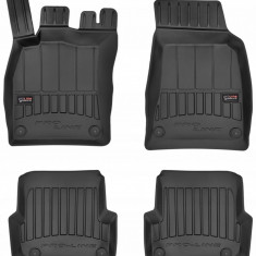 Set Covorase Auto Cauciuc Negro Audi A6 C6 2008-2011 Facelift Pro Line Tip Tavita 3D 3D408852