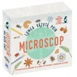 Lumea vazuta prin microscop. Exploreaza viata in miniatura - De la corpul tau fascinant la microcipuri uluitoare (include microscop, lentile si lamele