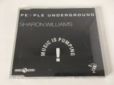 * CD muzica: People Underground Featuring Sharon Williams &lrm;&ndash; Music Is Pumping