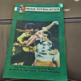 Regia Fotbalistica - Buletin Meciul Sportiv Studentesc - F.C. Arges noiembrie 1990