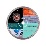 Cumpara ieftin Panza Fierastrau Circular T.C.T pentru Materiale de Constructie - Debitare Calda, Umeda si Uscata, Diametru 230 mm, Dimensiunea segmentului: 10 mm