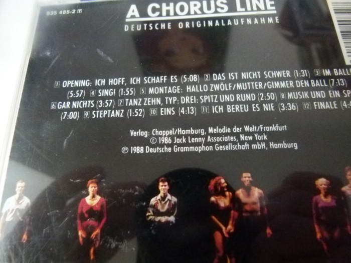 A Chorus line, cd