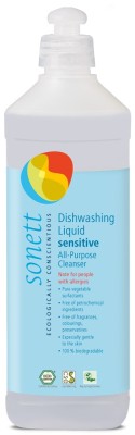 Detergent lichid universal sensitive ecologic 500ml Sonett foto