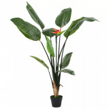 Plantă Artificială Strelitzia Reginae Pasărea Paradisului 155 cm 245947