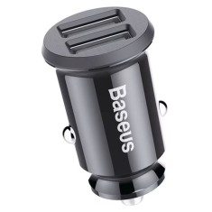 Incarcator auto Baseus Grain, Quick Charge 2.0, Negru