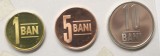 1,5,10 BANI 2013 . PROOF . DIN SET DE MONETARIE .